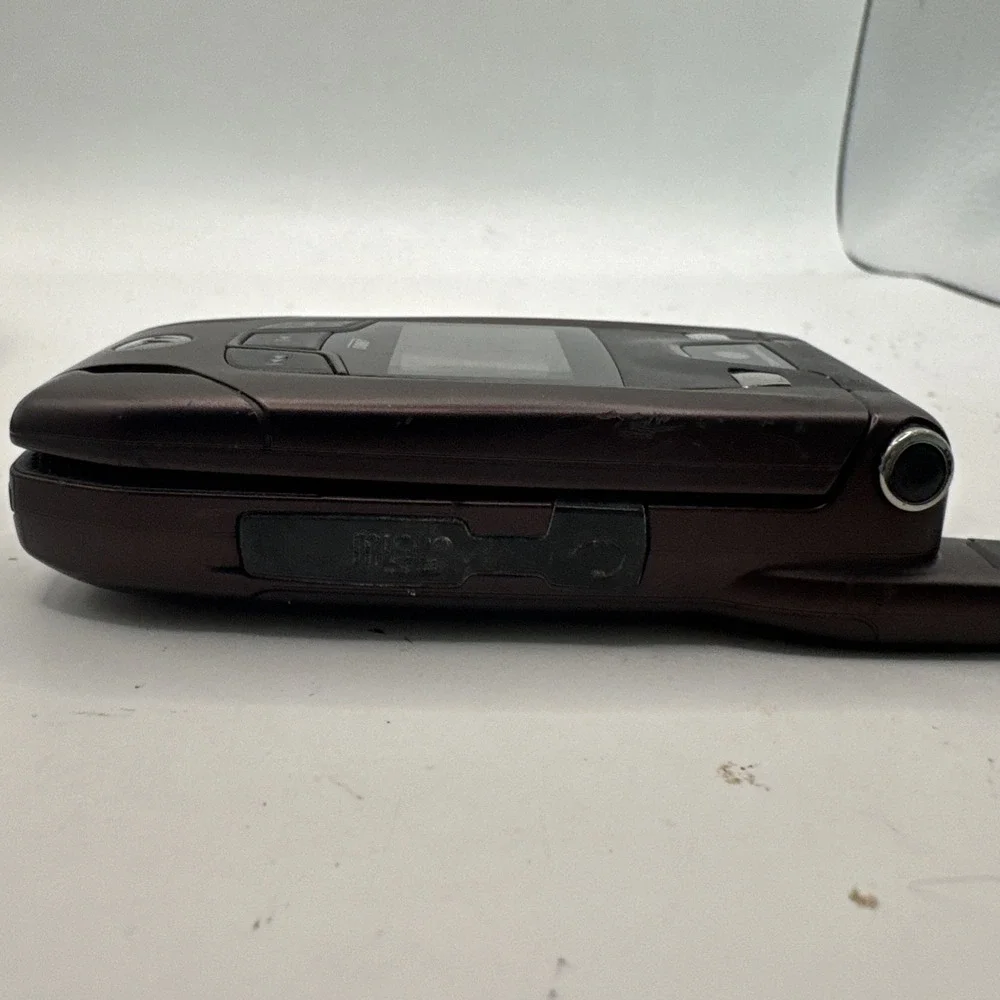 Motorola i series i880 - Black ( Nextel ) Very Rare iDEN PTT Flip Phone - READ